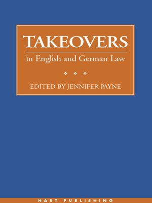 cover image of Takeovers in English and German Law
